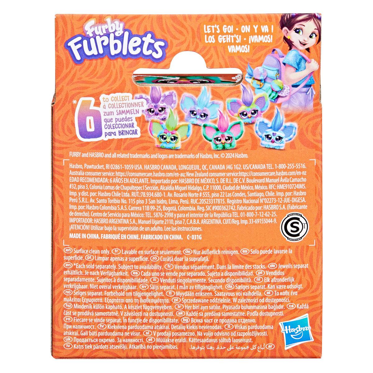 Furby Furblets Mello-Nee Summer Chill Mini Electronic Plush Toy - Ginga Toys