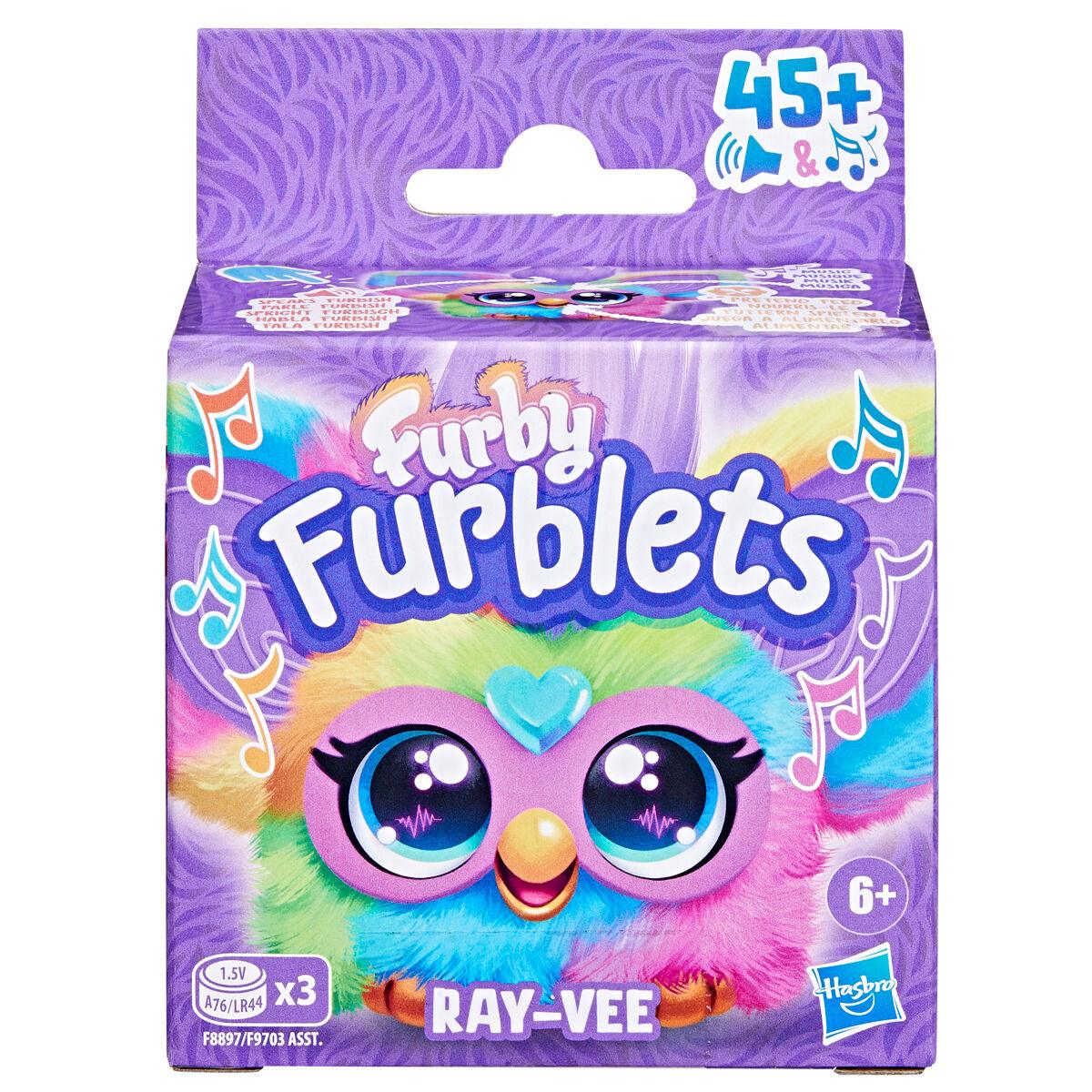 Furby Furblets Ray-Vee Electronica Mini Electronic Plush Toy - Ginga Toys