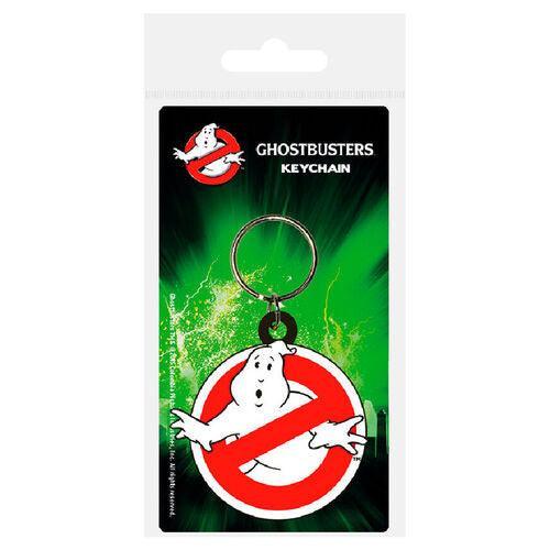 Ghostbusters Logo rubber keychain - Pyramid International - Ginga Toys