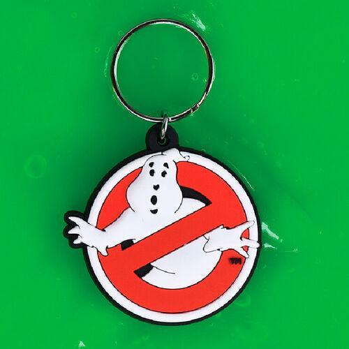 Ghostbusters Logo rubber keychain - Pyramid International - Ginga Toys