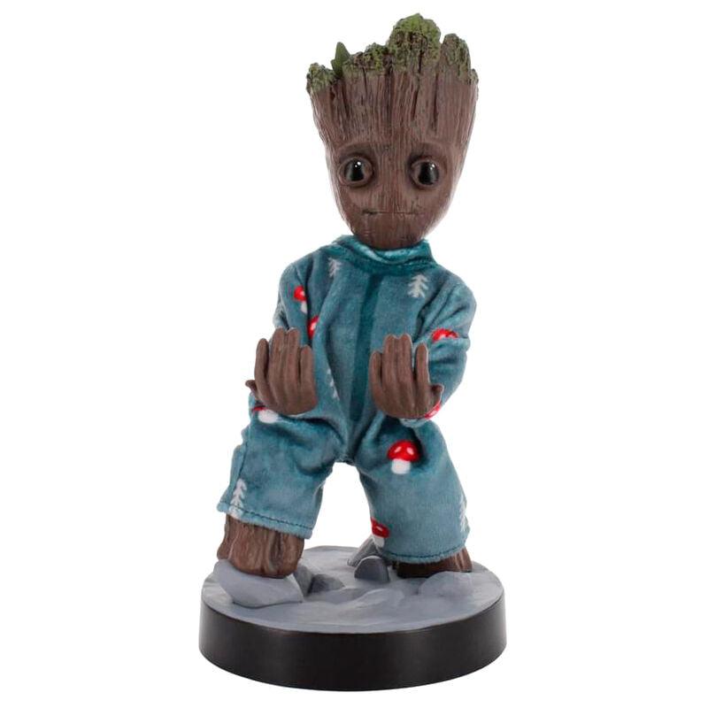 Guardians of The Galaxy: Toddler Groot in Pajamas Controller and Phone Holder - Cable Guys Original - Exquisite Gaming - Ginga Toys