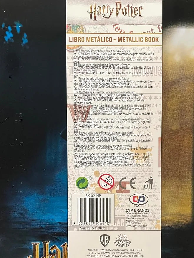 Harry Potter and the Chamber of Secrets Metallic Collector Box - Ginga Toys