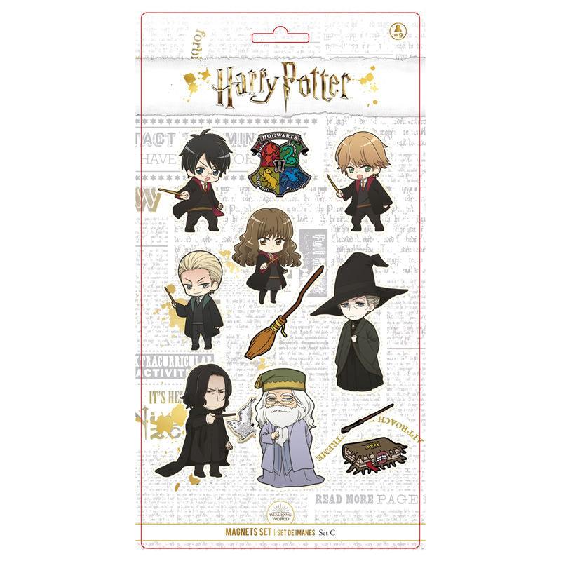 Harry Potter Characters - 11 magnets set Fan Collectable - SD Toys - Ginga Toys