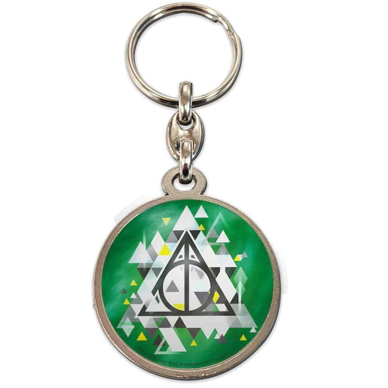 Harry Potter Deathly Hallows Metal Keychain - SD Toys - Ginga Toys