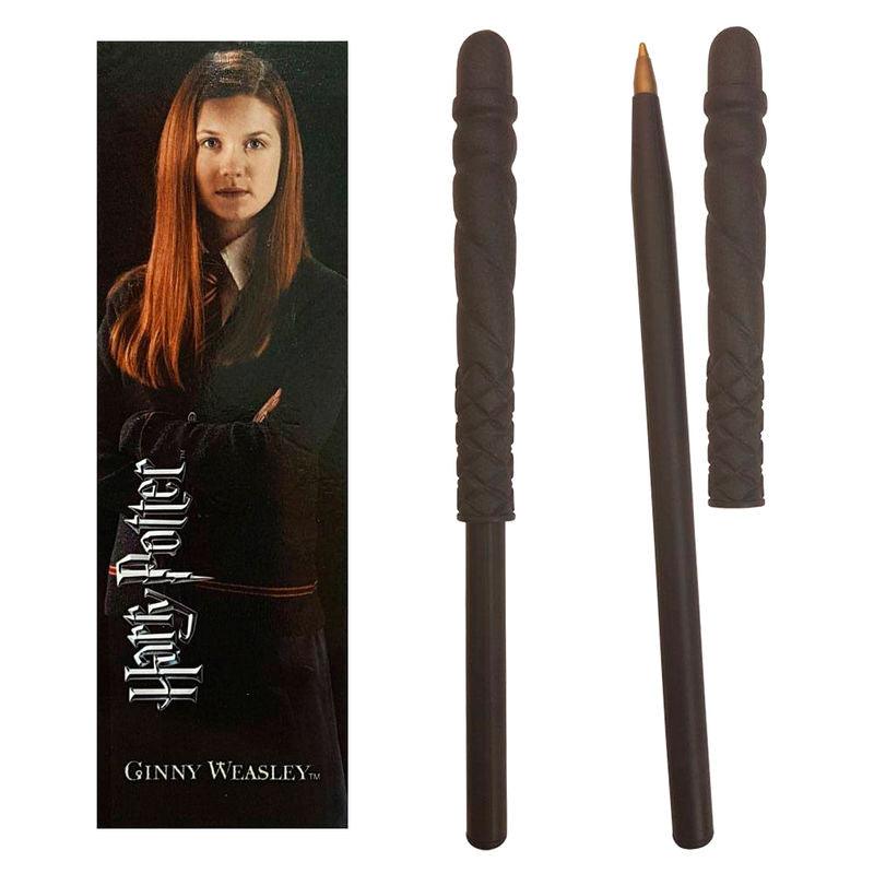 Harry Potter - Ginny Weasley Wand Pen and Bookmark - The Noble Collection - Ginga Toys