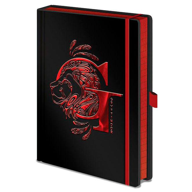 Harry Potter Gryffindor Fan Collectable premium A5 notebook - Pyramid International - Ginga Toys