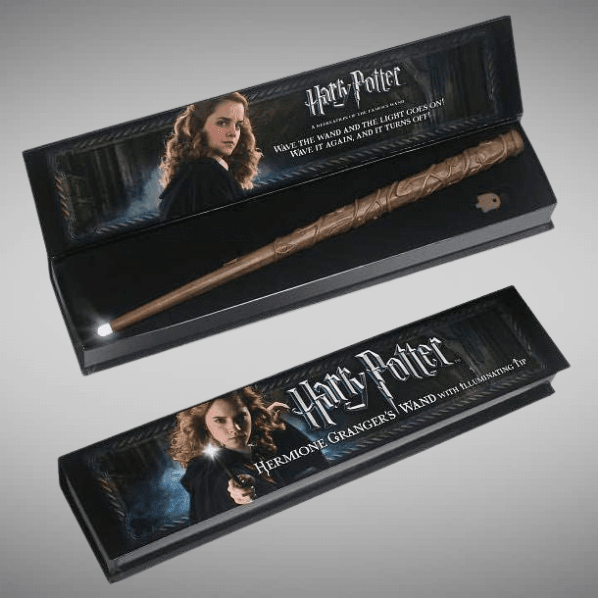Harry Potter Hermione Granger Illuminating Wand - The Noble Collection - Ginga Toys