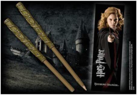 Harry Potter Hermione Granger wand pen and bookmark - The Noble Collection - Ginga Toys