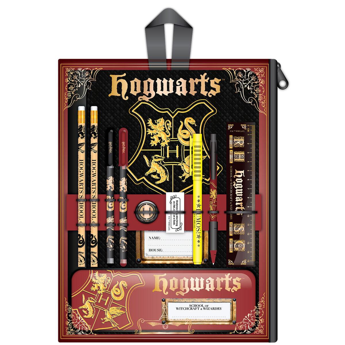 Harry Potter Hogwarts Children School Stationery Set - Blue Sky Studios - Ginga Toys