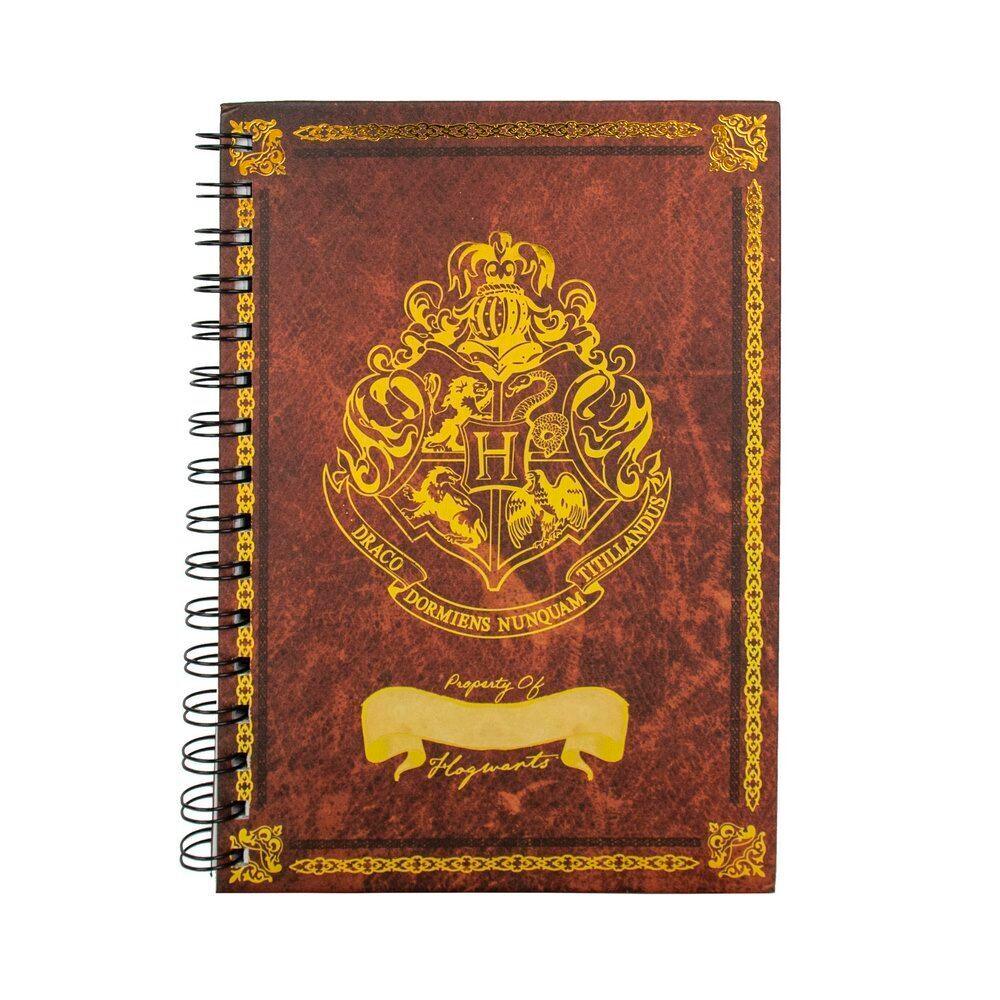 Harry Potter Hogwarts Crest A5 notebook - Blue Sky Studios - Ginga Toys