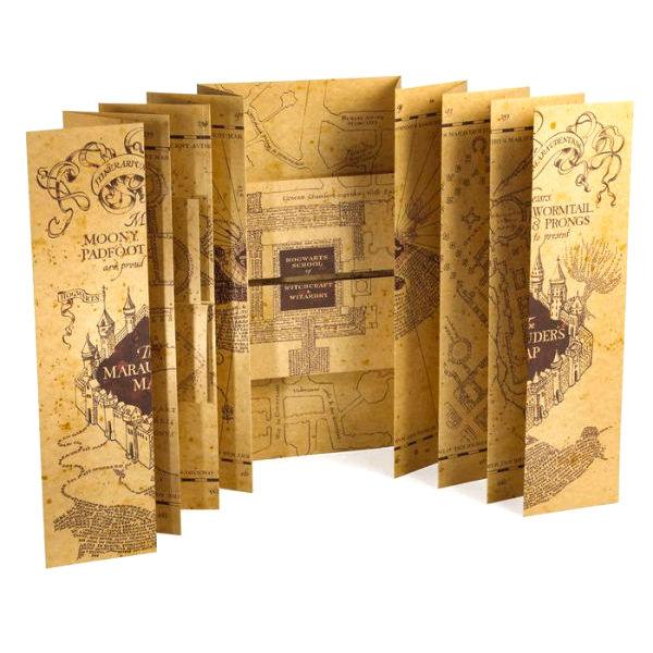 Harry Potter Marauder's Map replica - The Noble Collection - Ginga Toys
