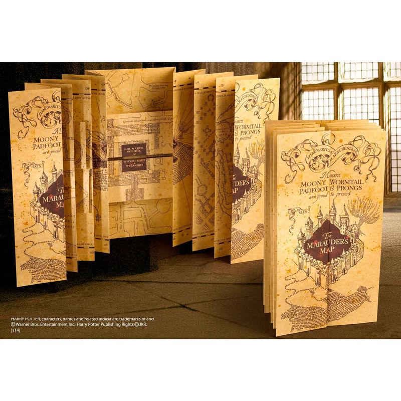Harry Potter Marauder's Map replica - The Noble Collection - Ginga Toys