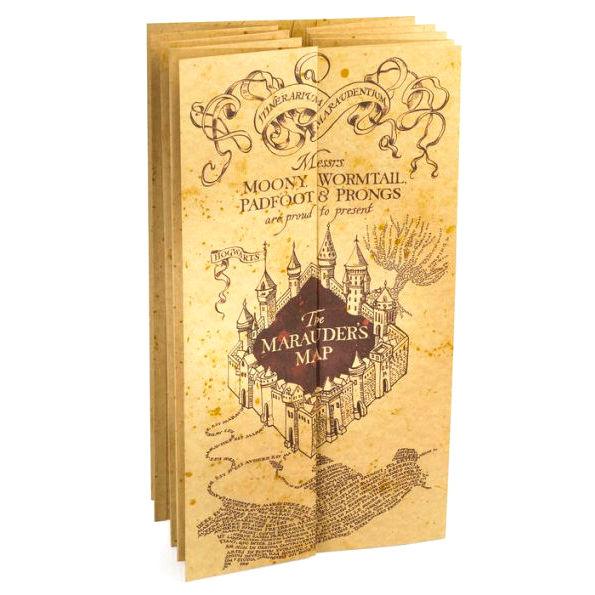 Harry Potter Marauder's Map replica - The Noble Collection - Ginga Toys