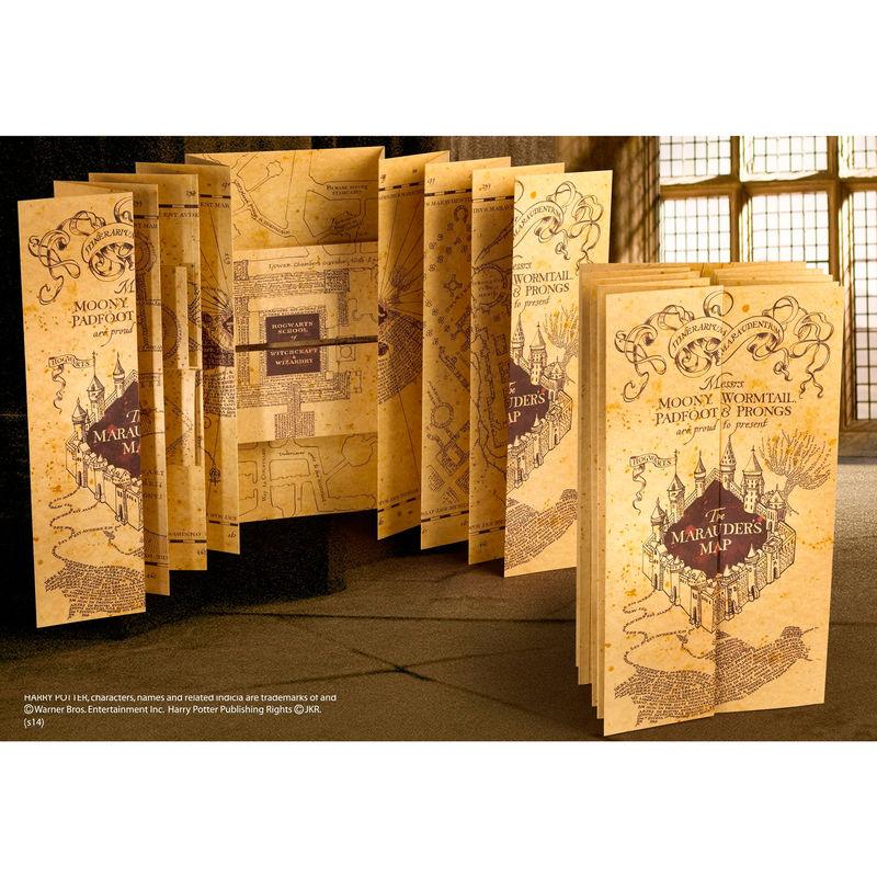 Harry Potter Marauder's Map replica - The Noble Collection - Ginga Toys