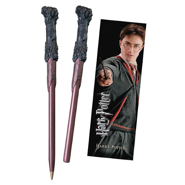 Harry Potter Wand Pen and Bookmark - The Noble Collection - Ginga Toys