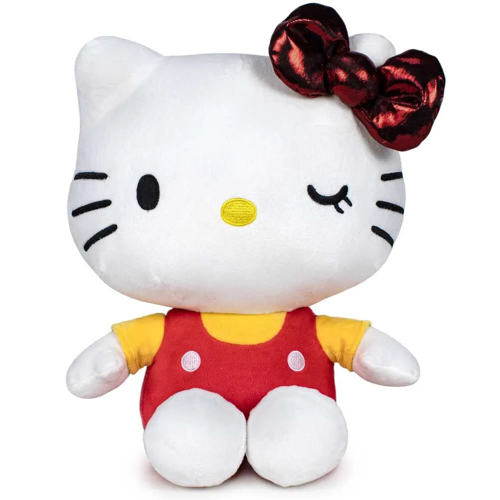 Hello Kitty 50th Anniversary Plush Toy Red 22cm - Ginga Toys