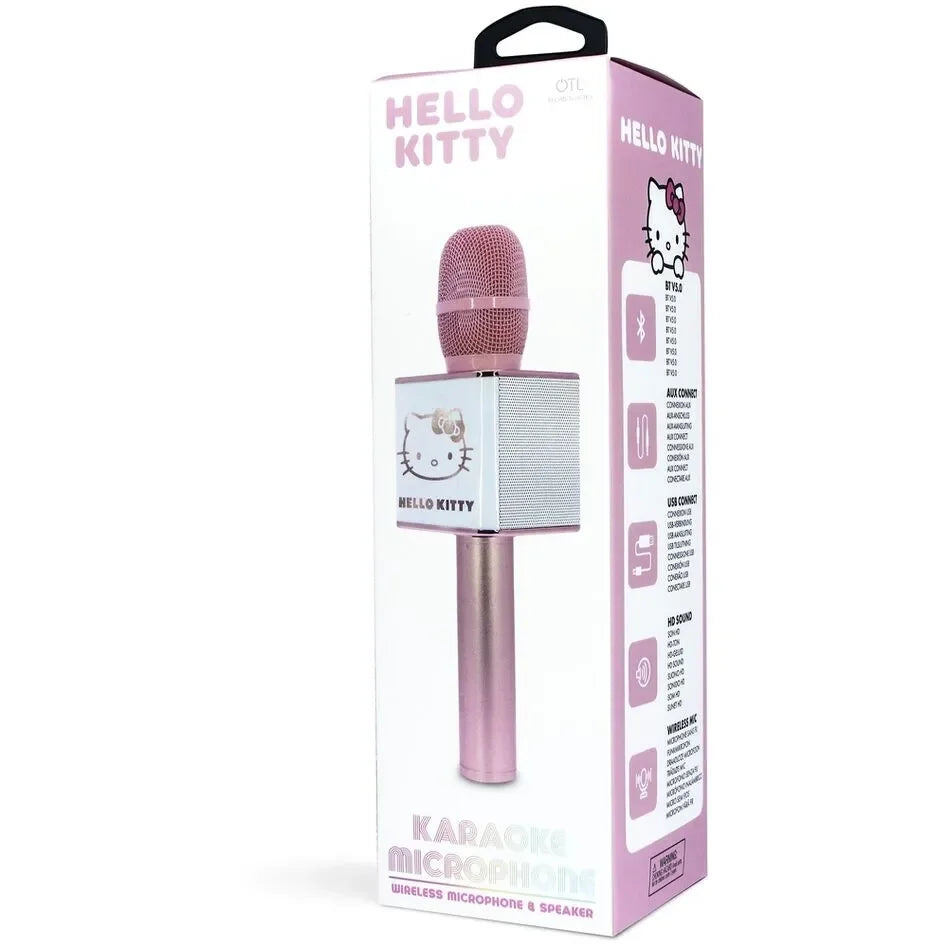 Hello Kitty Wireless Karaoke Microphone - Rose Gold - Ginga Toys
