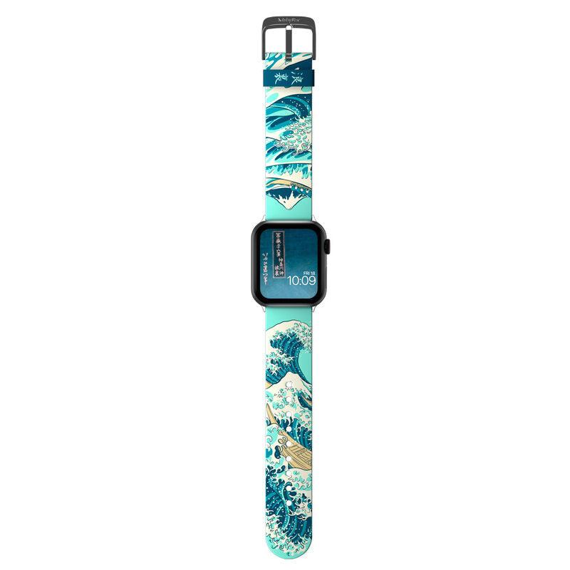 Hokusai - The Great Wave Smartwatch Band strap + face designs - Mobyfox - Ginga Toys