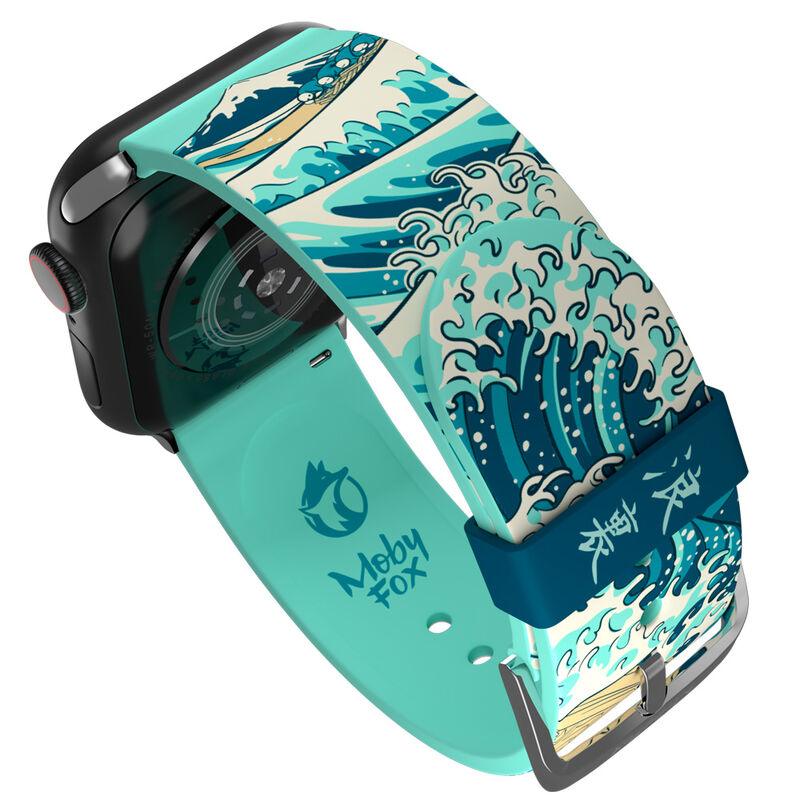 Hokusai - The Great Wave Smartwatch Band strap + face designs - Mobyfox - Ginga Toys