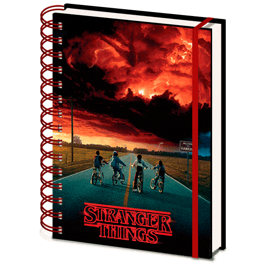 Stranger Things Mind Flayer Lenticular A5 Notebook - Ginga Toys