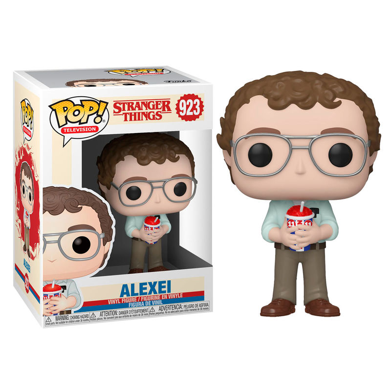 Funko Pop! Television: Stranger Things - Alexei Vinyl Figure #923 - Ginga Toys