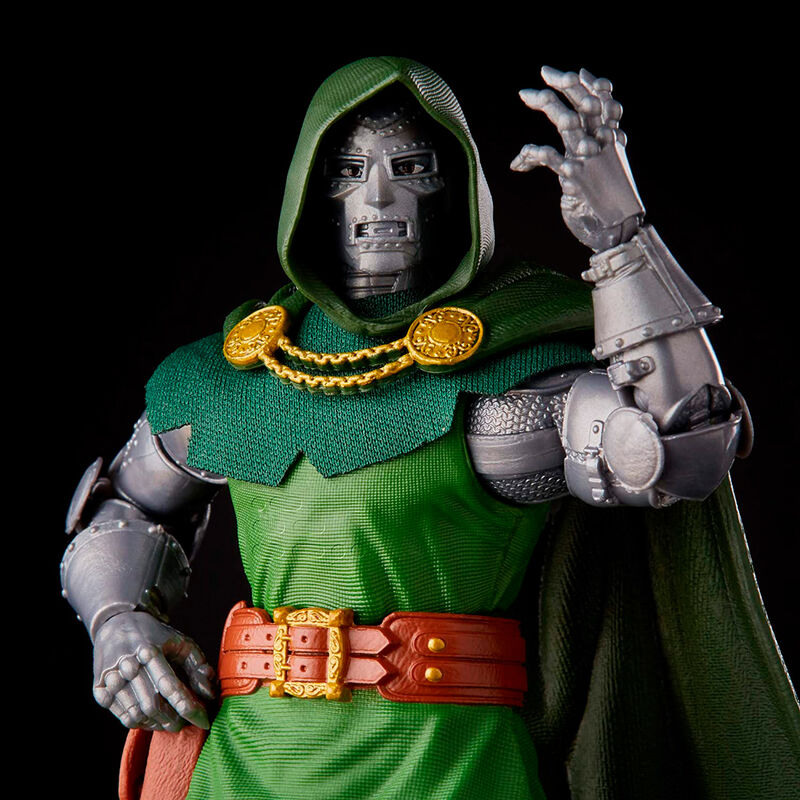Fantastic Four Marvel Legends Retro Collection Doctor Doom Action Figure - Hasbro - Ginga Toys