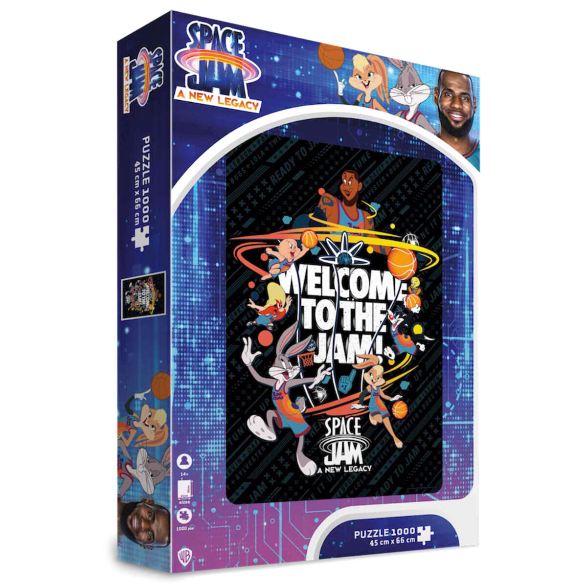 SD Toys Space Jam: Welcome to the Jam 1000-piece Jigsaw Puzzle - Ginga Toys