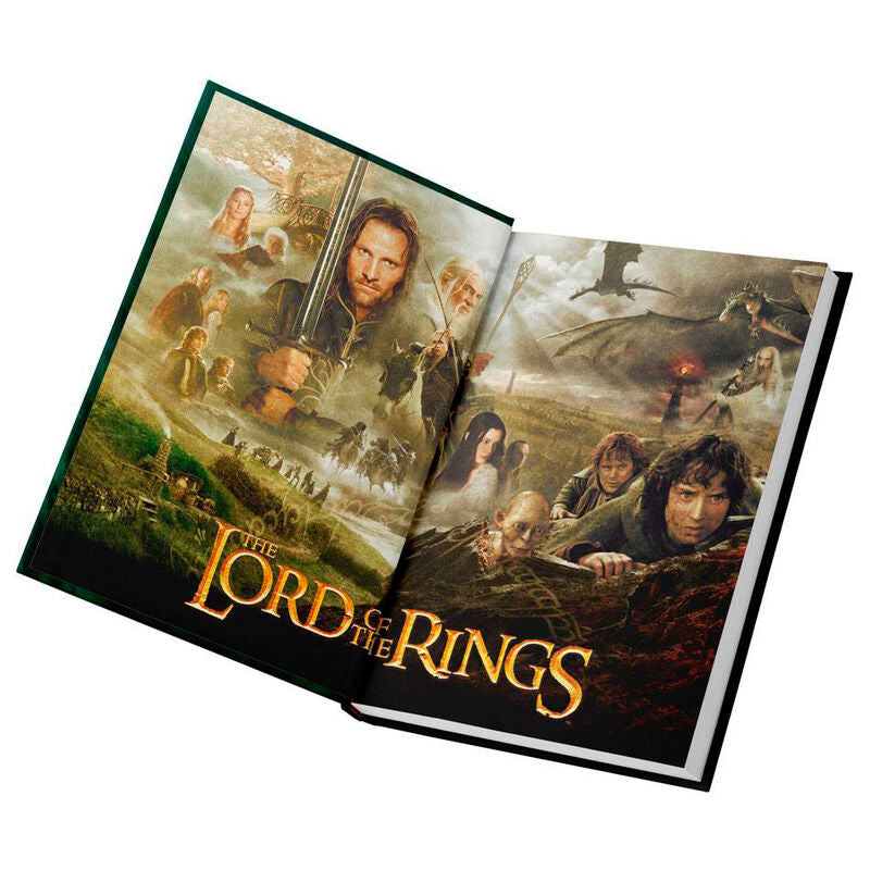 The Lord of the Rings One Ring to Rule Them All Luminous A5 Premium Notebook - Ginga Toys