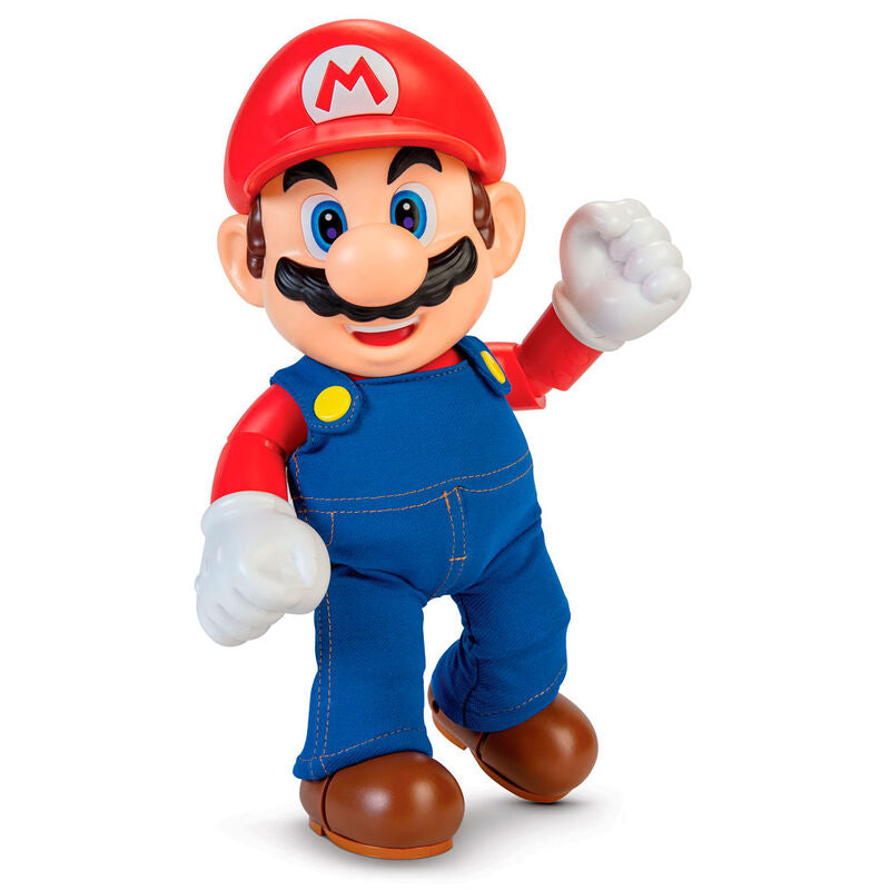 Nintendo Super Mario It's-A Me, Mario! Collectible interactive Action Figure by Jakks Pacific - Ginga Toys