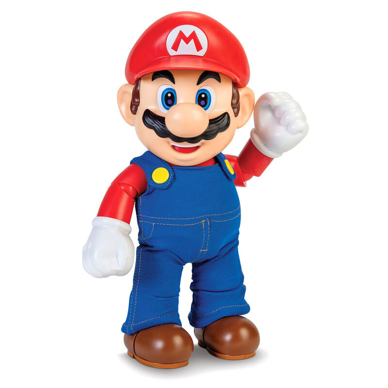 Nintendo Super Mario It's-A Me, Mario! Collectible interactive Action Figure by Jakks Pacific - Ginga Toys