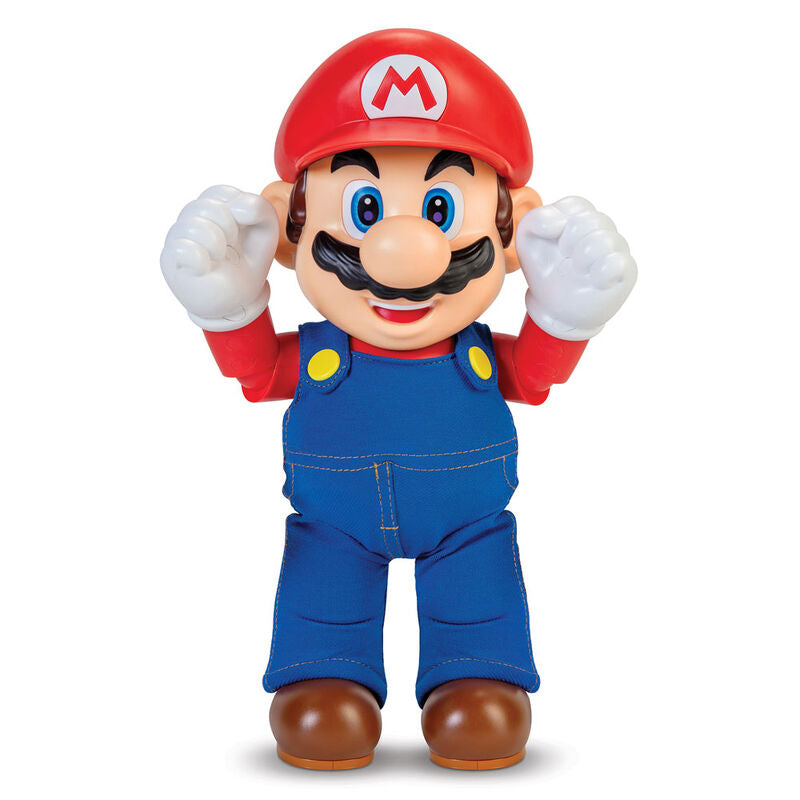 Nintendo Super Mario It's-A Me, Mario! Collectible interactive Action Figure by Jakks Pacific - Ginga Toys