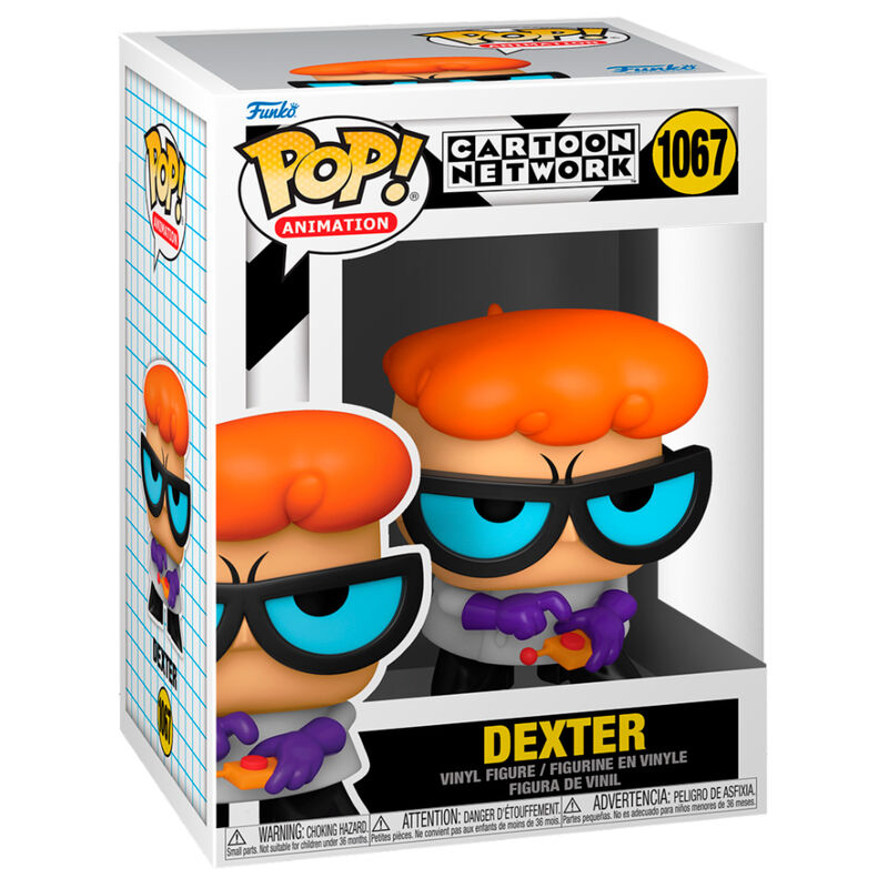 Funko Pop! Animation: Cartoon Network Dexter's Laboratory - Dexter Vinyl Figure #1067 - Ginga Toys