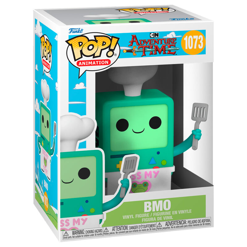 Funko Pop! Animation: Adventure Time - BMO (Cook) Vinyl Figure #1073 - Ginga Toys