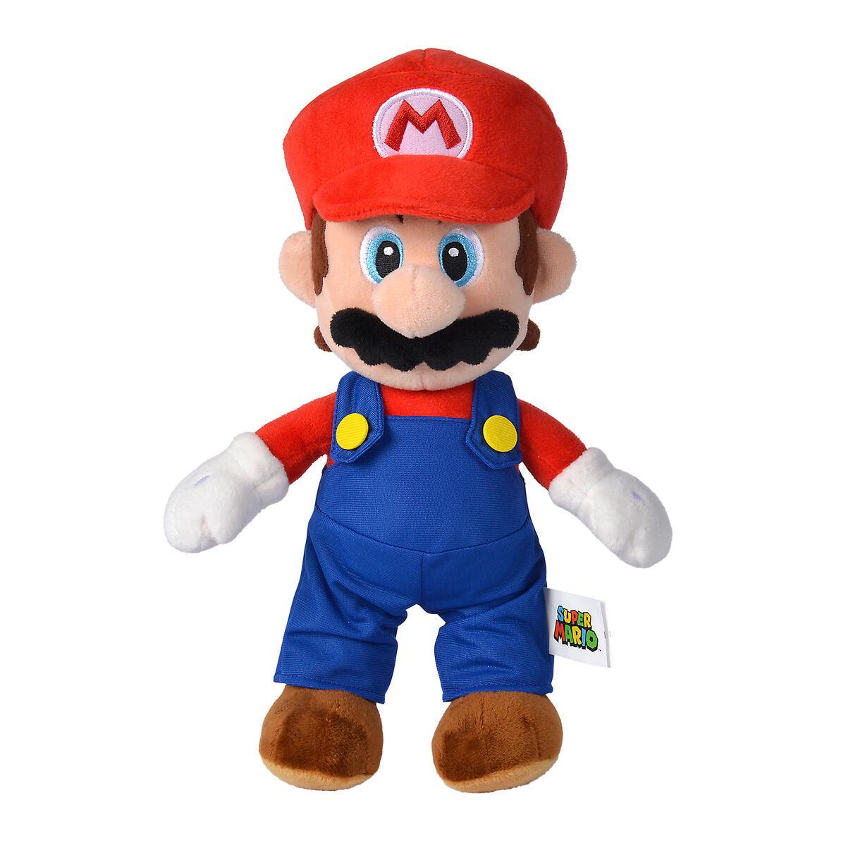 Super Mario Bros Mario plush toy 30cm - Nintendo - Ginga Toys