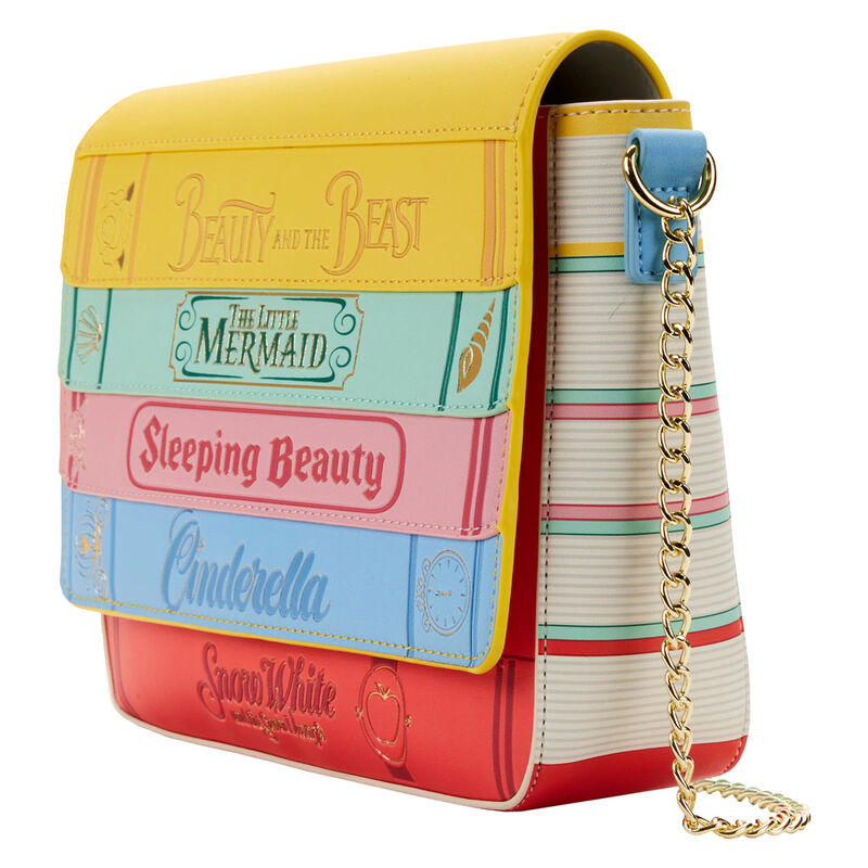 Loungefly Disney Princess Books Classics Crossbody Bag - Ginga Toys