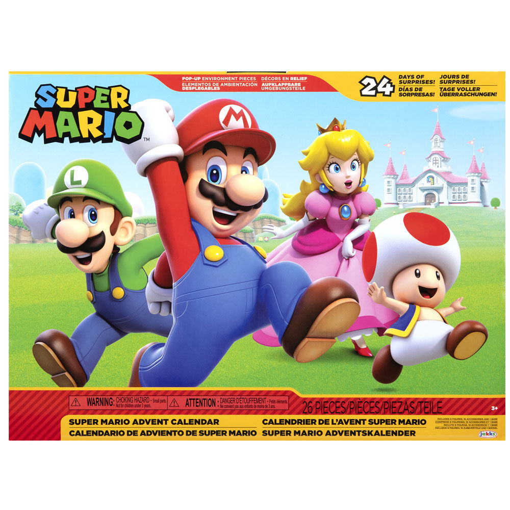 Super Mario Bros Advent Calendar - Ginga Toys