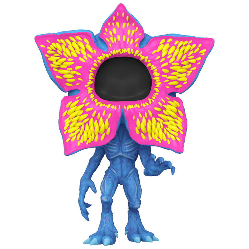 Funko Pop! Television: Stranger Things - Open Face Demogorgon Black Light Exclusive Figure #428 - Ginga Toys