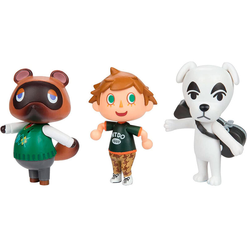 Jakks Pacific World of Nintendo Animal Crossing Action Figure Set - Ginga Toys
