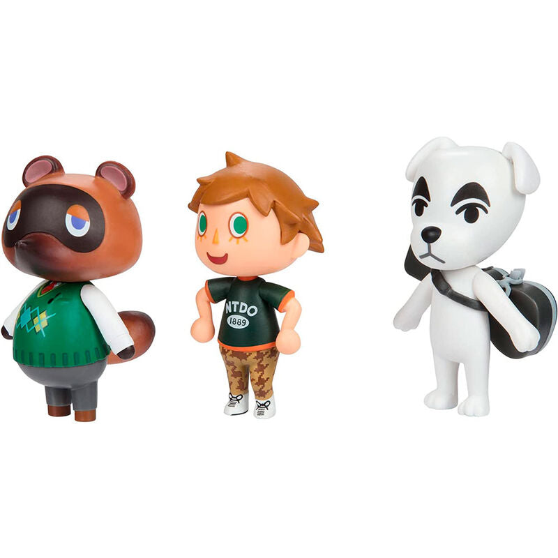 Jakks Pacific World of Nintendo Animal Crossing Action Figure Set - Ginga Toys