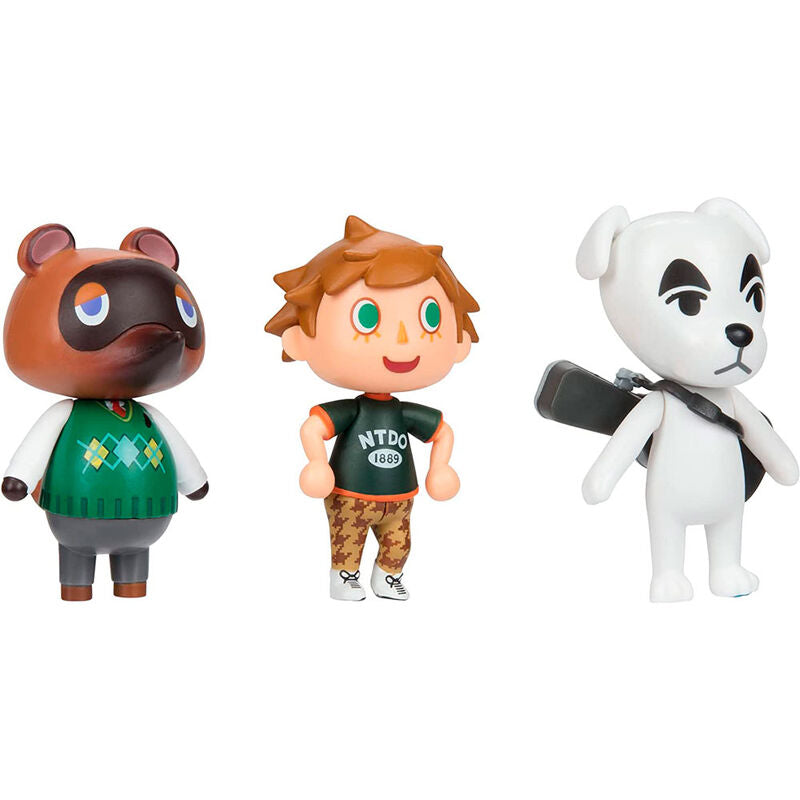 Jakks Pacific World of Nintendo Animal Crossing Action Figure Set - Ginga Toys