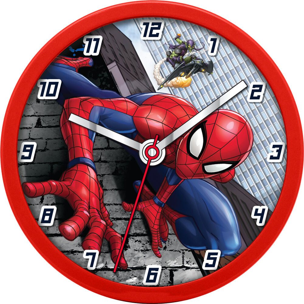 Marvel Spider-Man Kids Wall Clock 25cm