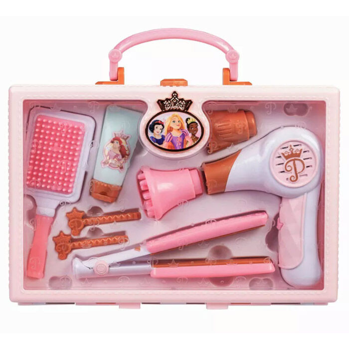 JAKKS Pacific Disney Princesses Style Collection Trendy Hair Tools & Tote Playset - Ginga Toys