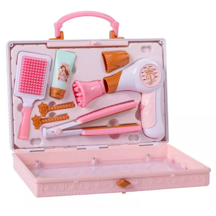 JAKKS Pacific Disney Princesses Style Collection Trendy Hair Tools & Tote Playset - Ginga Toys