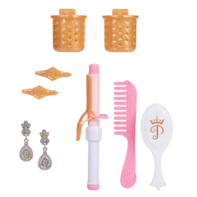 JAKKS Pacific Disney Princess Style Collection Evening Out Hair & Makeup Mirror Light-Up Vanity Playset - Ginga Toys