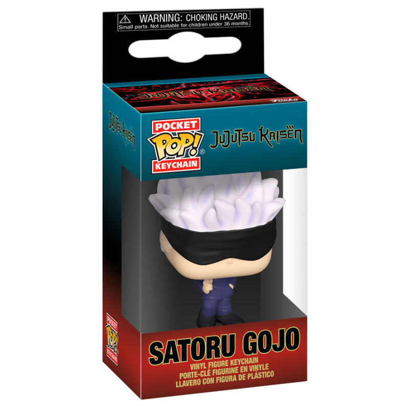 Pocket POP! Keychain Jujutsu Kaisen Satoru Gojo – Funko – Ginga Toys