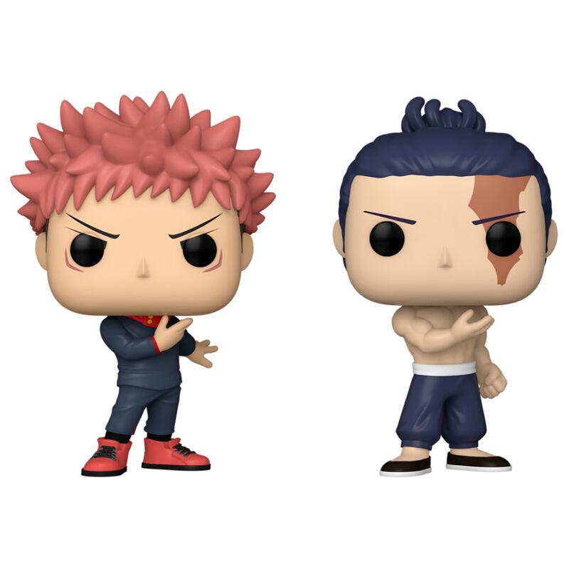 Pop! Animation: Jujutsu Kaisen - Yuji Itadori and Aoi Todo 2-Pack - Funko - Ginga Toys