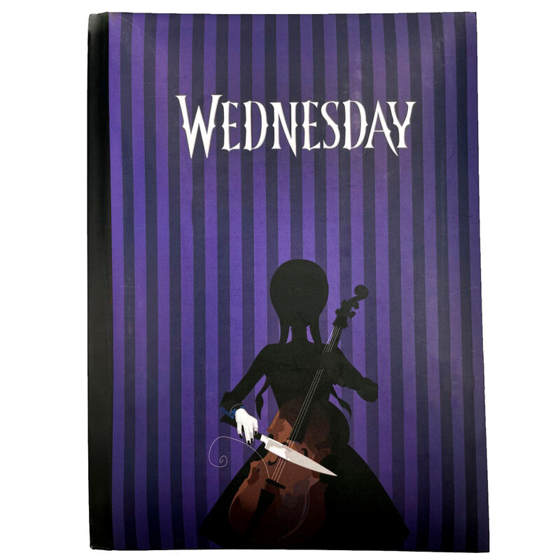 Netflix TV Wednesday with Cello A5 Notebook with Light - Ginga Toys