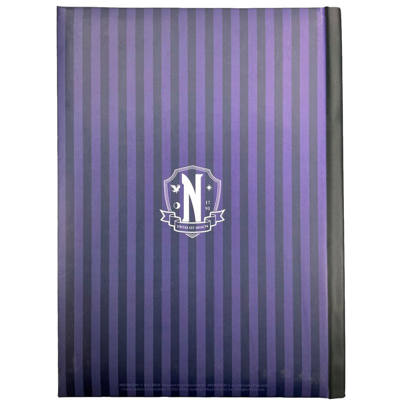 Netflix TV Wednesday with Cello A5 Notebook with Light - Ginga Toys