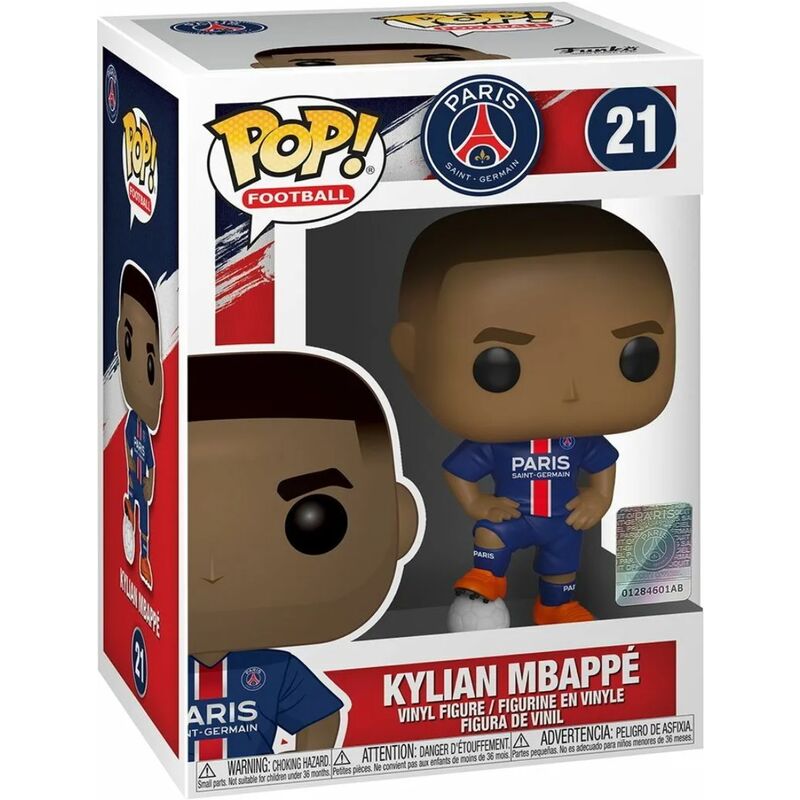 Funko Pop! Football: Paris Saint-Germain Kylian Mbappe Figure #21