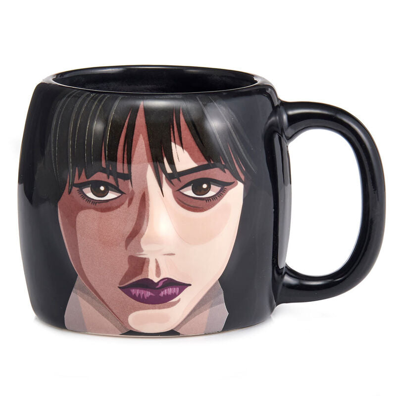 Netflix TV Wednesday with Thing inside Black 3D Mug - Ginga Toys
